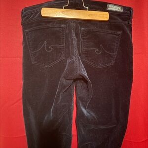 The Stevie Slim Straight Black Corduroy Size 28R